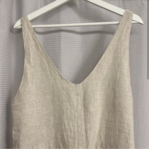 ozma simone romper natural oatmeal size small - Picture 3 of 7